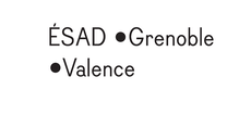 Logo ESAD •Grenoble •Valence